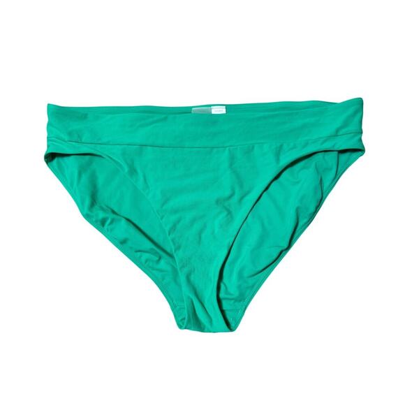 CALIA by Carrie Underwood women's swim bikini bottoms, size XXL, Green - Picture 1 of 5